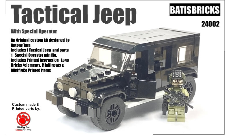 Preorder: TACTICAL JEEP with Special Operator